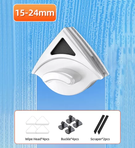Joybos® 3-32mm Adjustable Magnetic Double Sided Window Cleaner 9