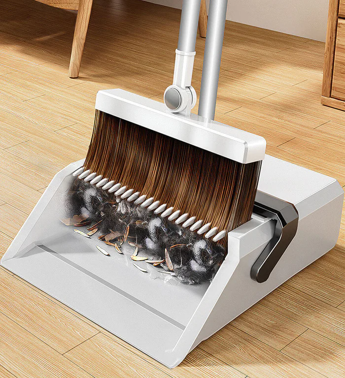 Joybos® White Home Cleaning Kit Broom with Adjustable Handle 11 Joybos® White Home Cleaning Kit Broom with Adjustable Handle - Image 11