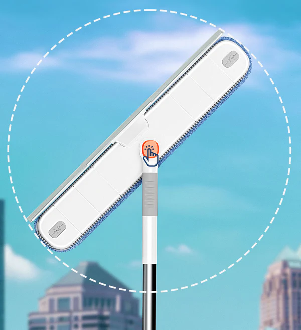 Joybos® Microfiber Assembled Window Cleaning Wiper With 6 Refills 10 Joybos® Microfiber Assembled Window Cleaning Wiper With 6 Refills - Image 10