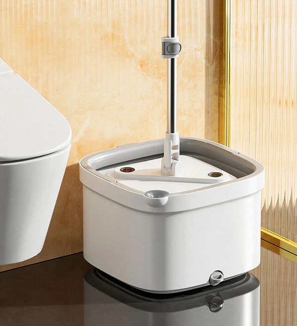 Joybos® Easy Washing Square Spin Mop & Bucket System With 4 Refills-US ONLY 11 Joybos® Easy Washing Square Spin Mop & Bucket System With 4 Refills-US ONLY - Image 11