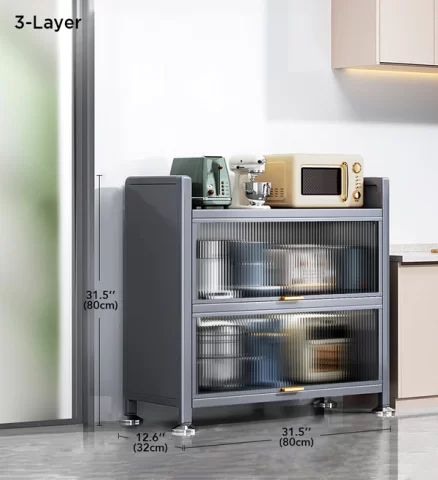 Joybos® 5-Tier Heavy Duty Metal Multifunctional Kitchen Cabinet Storage Racks F86 10
