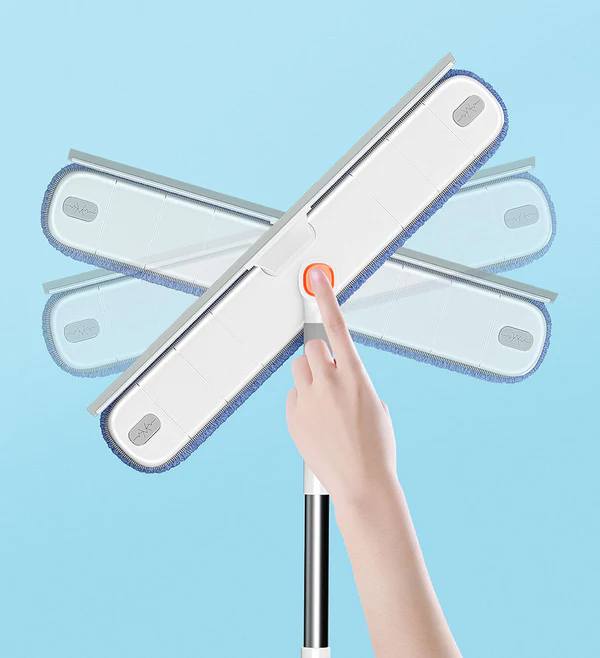 Joybos® Microfiber Assembled Window Cleaning Wiper With 6 Refills 11 Joybos® Microfiber Assembled Window Cleaning Wiper With 6 Refills - Image 11