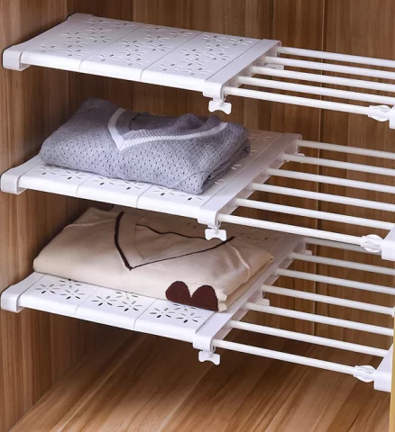 Joybos® Adjustable Wardrobe Storage Shelves 10