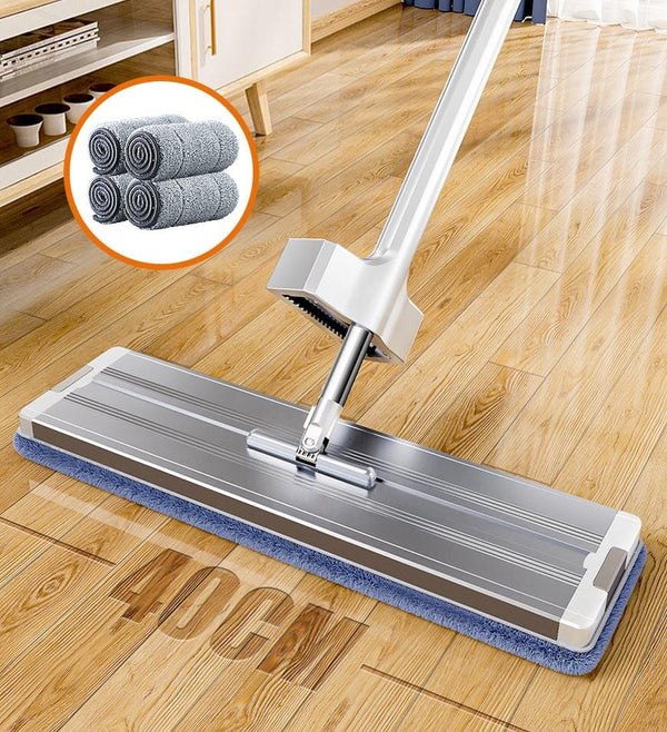 Joybos® 16" Microfiber Mop Floor Cleaning System with 4 Mop Pads 9 Joybos® 16" Microfiber Mop Floor Cleaning System with 4 Mop Pads - Image 9