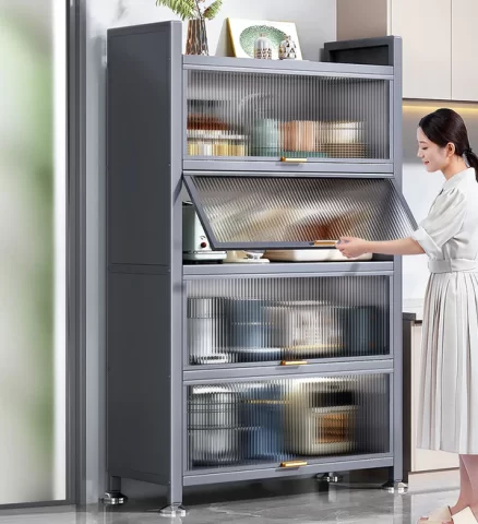 Joybos® 5-Tier Heavy Duty Metal Multifunctional Kitchen Cabinet Storage Racks F86 11
