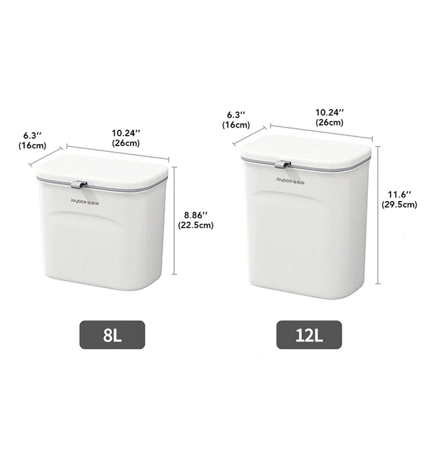 Joybos® Multifunctional Wall Mounted Kitchen Trash Can 15 Joybos® Multifunctional Wall Mounted Kitchen Trash Can - Image 15