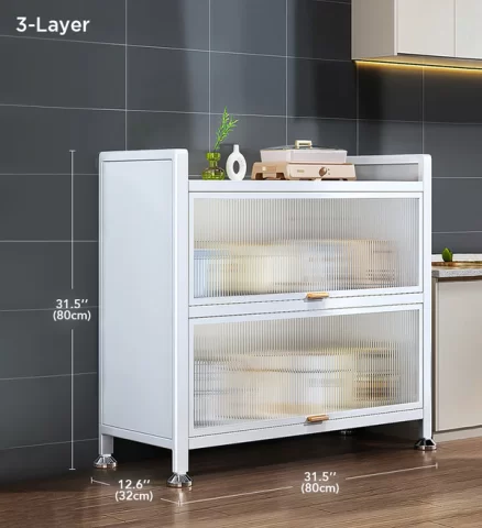 Joybos® 5-Tier Heavy Duty Metal Multifunctional Kitchen Cabinet Storage Racks F86 12