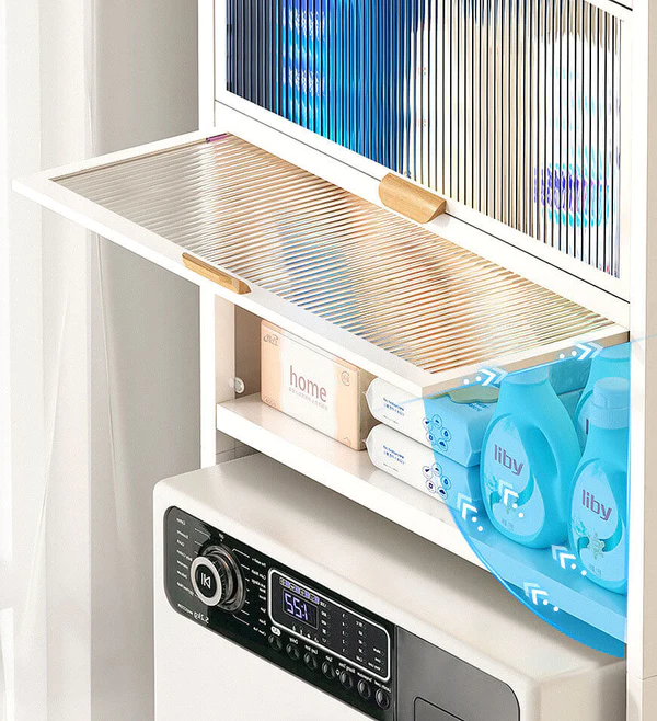 Joybos® 3-Layer Metal Storage Cabinet for Bathroom Laundry 11 Joybos® 3-Layer Metal Storage Cabinet for Bathroom Laundry - Image 11