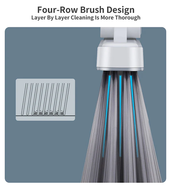 Joybos® Standing Dustpan and Broom for Indoor Lobby Office Kitchen Sweeping 6 Joybos® Standing Dustpan and Broom for Indoor Lobby Office Kitchen Sweeping - Image 6