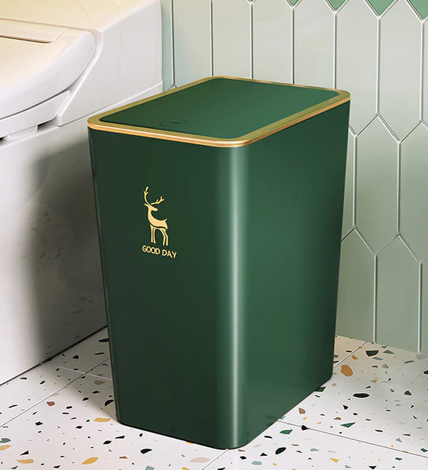 Joybos® High Capacity Trash Can with Press Type Lid 5 Joybos® High Capacity Trash Can with Press Type Lid - Image 5