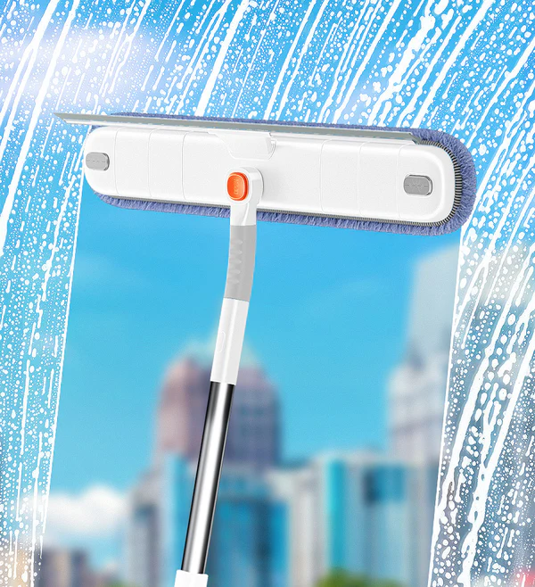 Joybos® Microfiber Assembled Window Cleaning Wiper With 6 Refills 3 Joybos® Microfiber Assembled Window Cleaning Wiper With 6 Refills - Image 3