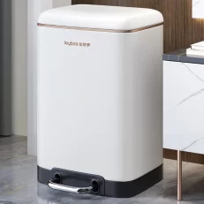 Joybos® Step On Stainless Steel Trash Can-12L