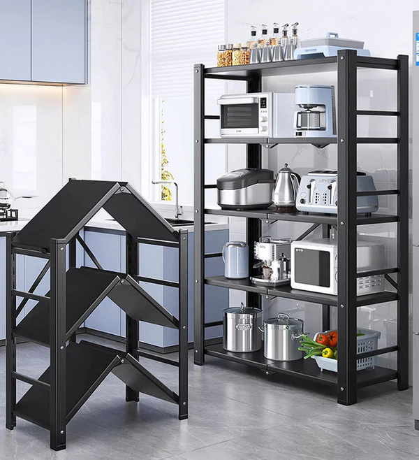 Joybos® 5-Tier Kitchen Unit Heavy Duty Metal Storage Shelves F88 1