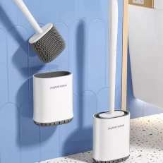 Joybos® Toilet Bowl Brush and Holder with Ventilated Holder T3