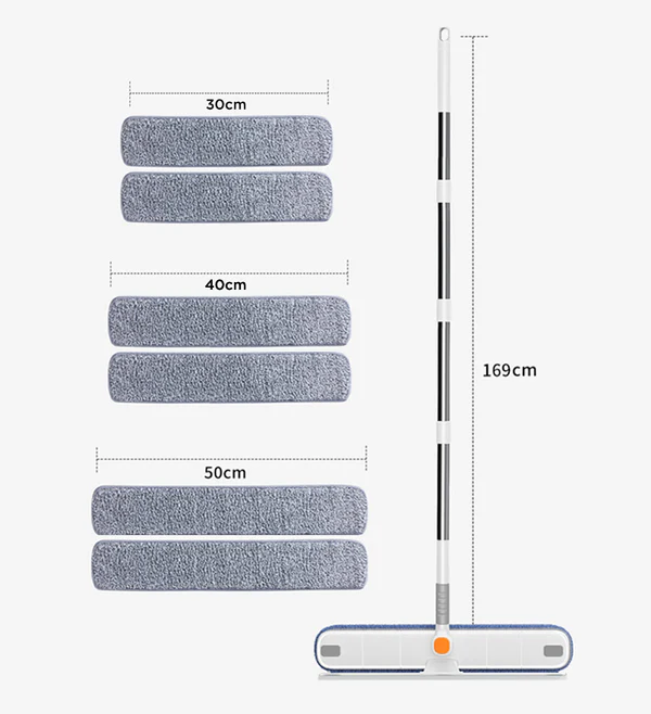Joybos® Microfiber Assembled Window Cleaning Wiper With 6 Refills 2 Joybos® Microfiber Assembled Window Cleaning Wiper With 6 Refills - Image 2
