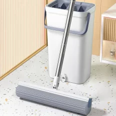 Joybos® 28cm Household Super Absorbent Sponge Mop with Cleaning Bucket F41