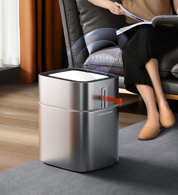 Joybos® 4.5 Gallon Motion Sensor Stainless Steel Garbage Can 2 Joybos® 4.5 Gallon Motion Sensor Stainless Steel Garbage Can - Image 2