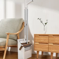 Joybos® White Home Cleaning Kit Broom with Adjustable Handle