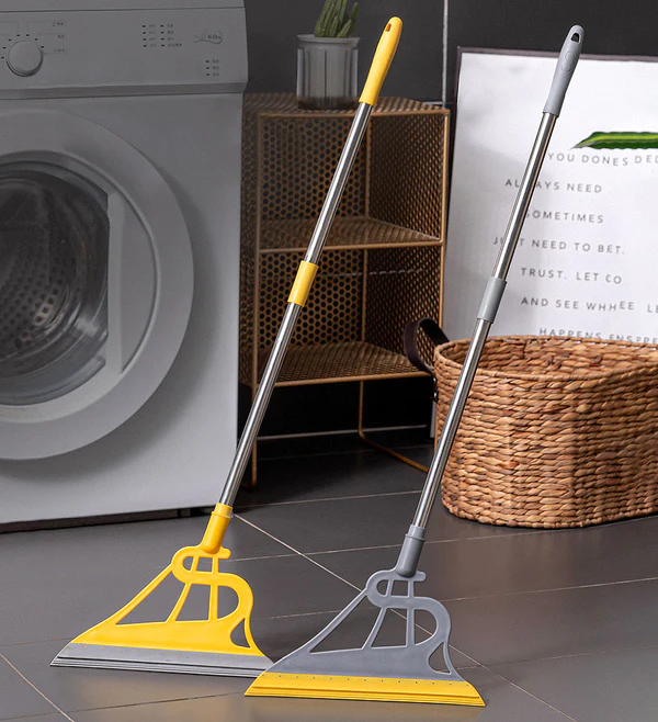 Joybos® Floor Squeegee Broom for Bathroom Removable Handle Anti-Static Household Home F80 2 Joybos® Floor Squeegee Broom for Bathroom Removable Handle Anti-Static Household Home F80 - Image 2