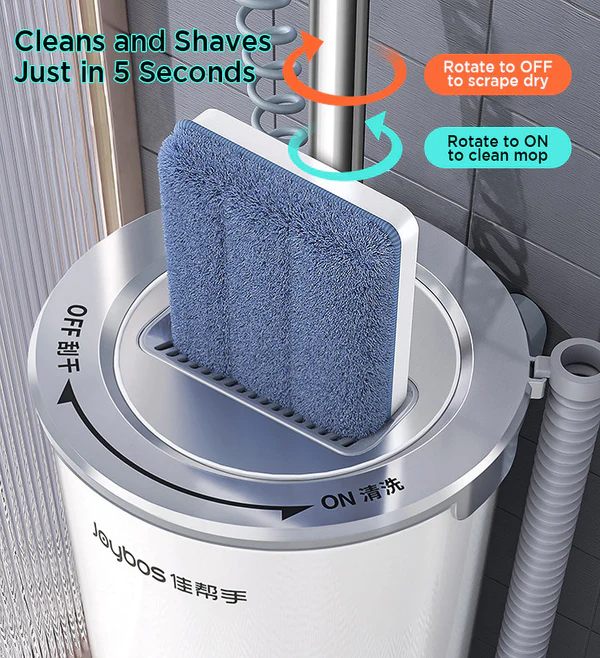 Joybos® Flat Floor Mop Self-Cleaning Mop With 2 Pads Z9 3 Joybos® Flat Floor Mop Self-Cleaning Mop With 2 Pads Z9 - Image 3