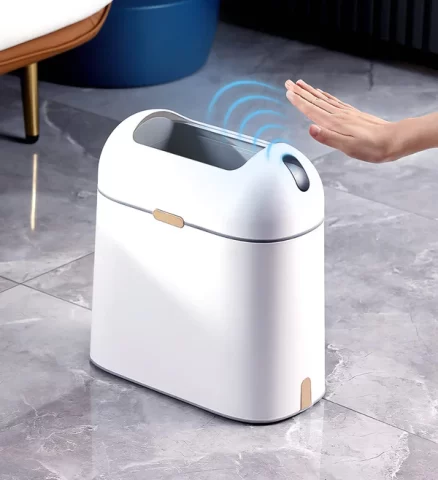 Joybos® Spaceman Smart Sensor Trash Can with Butterfly lid 8