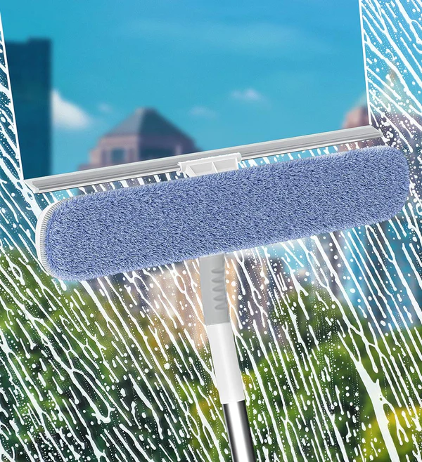 Joybos® Microfiber Assembled Window Cleaning Wiper With 6 Refills 4 Joybos® Microfiber Assembled Window Cleaning Wiper With 6 Refills - Image 4