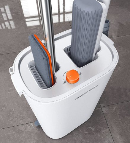 Joybos®Flat Mop and Sponge Mop With Mop Bucket Z15 3
