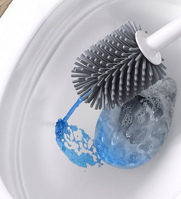 Joybos® Silicone Toilet Brush with Detergent Dispenser F60 3 Joybos® Silicone Toilet Brush with Detergent Dispenser F60 - Image 3