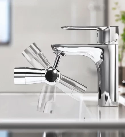 Joybos® Universal Splash Filter Faucet With Dual Function Water Flow Swivel F25 3