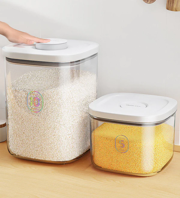 Joybos® 22 Lbs Food Cereal Storage Container Bins Dispenser For Kitchen Pantry F59 3 Joybos® 22 Lbs Food Cereal Storage Container Bins Dispenser For Kitchen Pantry F59 - Image 3