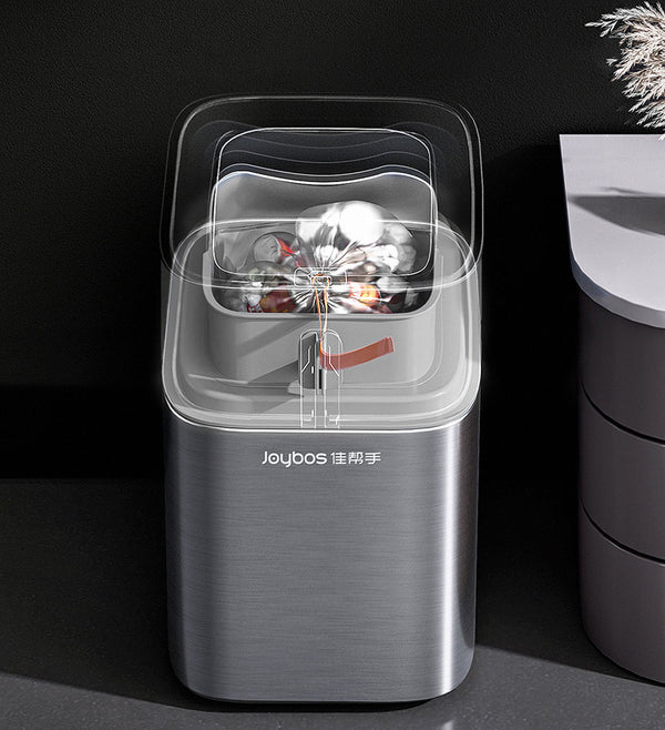 Joybos® 4.5 Gallon Motion Sensor Stainless Steel Garbage Can 3 Joybos® 4.5 Gallon Motion Sensor Stainless Steel Garbage Can - Image 3