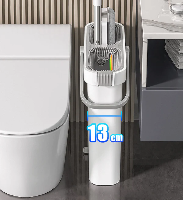 Joybos®Flat Floor Mop and Bucket Set with Aluminum Handle 6 Joybos®Flat Floor Mop and Bucket Set with Aluminum Handle - Image 6