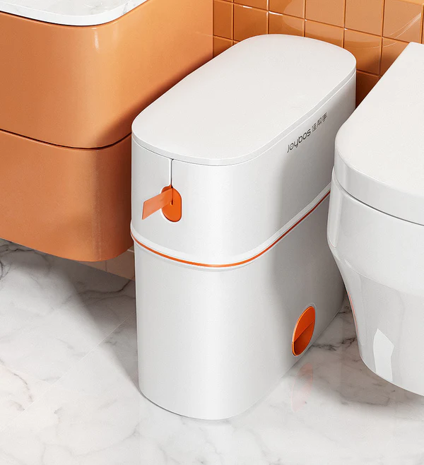 Joybos® 3.9 Gallon Automatic Pack Slim Trash Can with Lid 4 Joybos® 3.9 Gallon Automatic Pack Slim Trash Can with Lid - Image 4