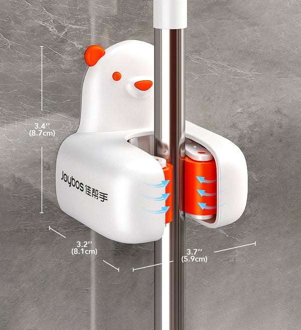 Joybos®Self-Adhesive No Drilling Broom Clip Mop Grippers 4 Joybos®Self-Adhesive No Drilling Broom Clip Mop Grippers - Image 4