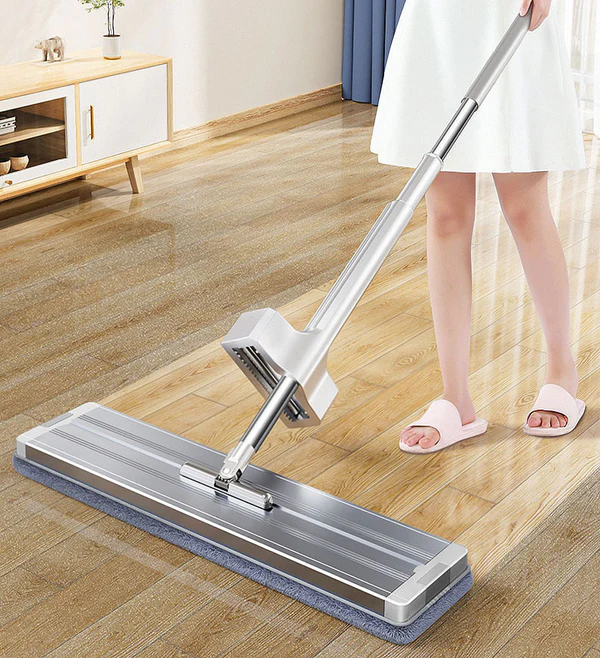 Joybos® 16" Microfiber Mop Floor Cleaning System with 4 Mop Pads 3 Joybos® 16" Microfiber Mop Floor Cleaning System with 4 Mop Pads - Image 3