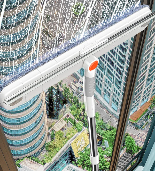 Joybos® Microfiber Assembled Window Cleaning Wiper With 6 Refills 5 Joybos® Microfiber Assembled Window Cleaning Wiper With 6 Refills - Image 5