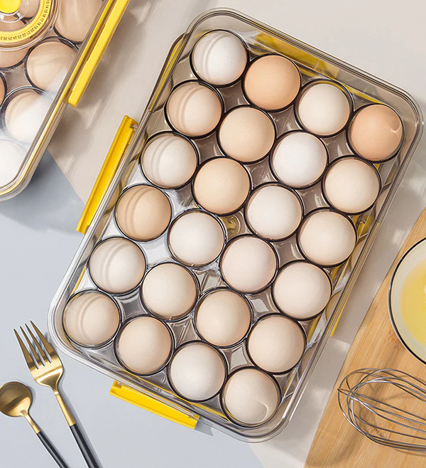 Joybos® Smart Eggs Container for Refrigerator with Date Reminder 6 Joybos® Smart Eggs Container for Refrigerator with Date Reminder - Image 6