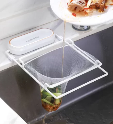 Joybos® Collapsible Sink Strainer With 50Pcs of Large Size Filter Mesh Bags F16 4