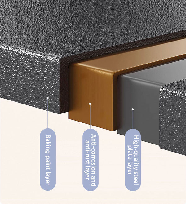 Joybos® 5-Tier Kitchen Unit Heavy Duty Metal Storage Shelves F88 6 Joybos® 5-Tier Kitchen Unit Heavy Duty Metal Storage Shelves F88 - Image 6