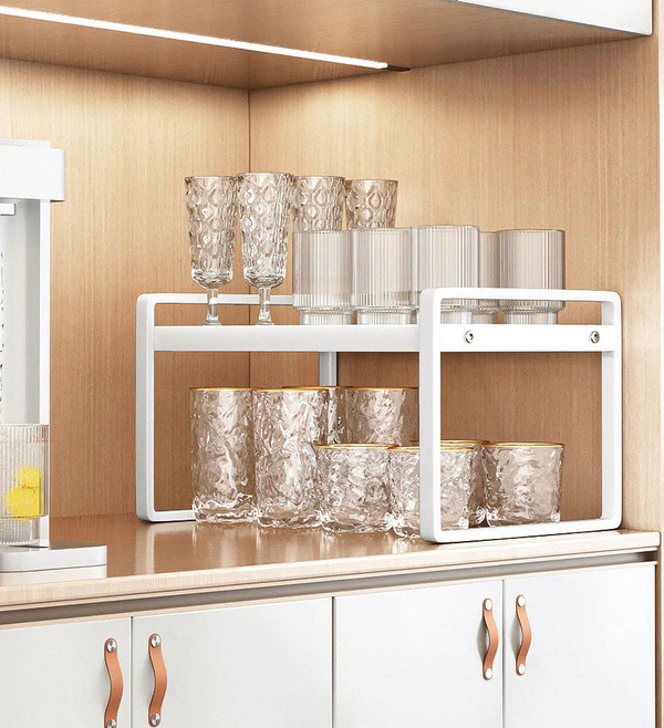 Joybos® Expandable Countertop Organizer in Steel with Rust Resistant For Kitchen Pantry F46 4 Joybos® Expandable Countertop Organizer in Steel with Rust Resistant For Kitchen Pantry F46 - Image 4