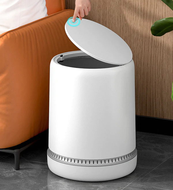 Joybos®3.2 Gal Compressed Air Trash Can with Large Lid Z3 6 Joybos®3.2 Gal Compressed Air Trash Can with Large Lid Z3 - Image 6