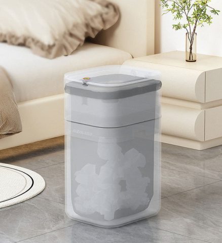 Joybos®2.5 Gallon Trash Can with Press Type Lid Z17 6