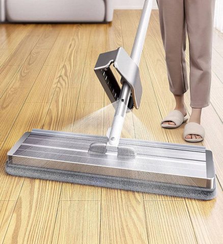 Joybos® Spray Mop with 4 Washable Refills F74 6