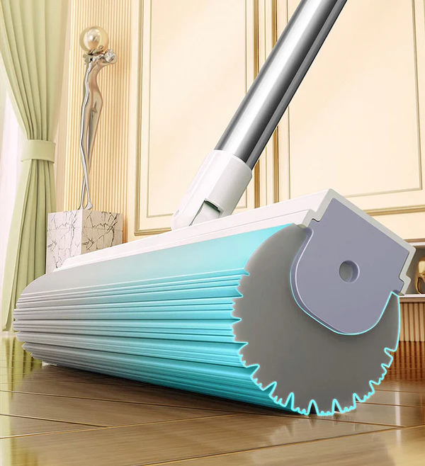 Joybos® 28cm Household Super Absorbent Sponge Mop with Cleaning Bucket F41 6 Joybos® 28cm Household Super Absorbent Sponge Mop with Cleaning Bucket F41 - Image 6