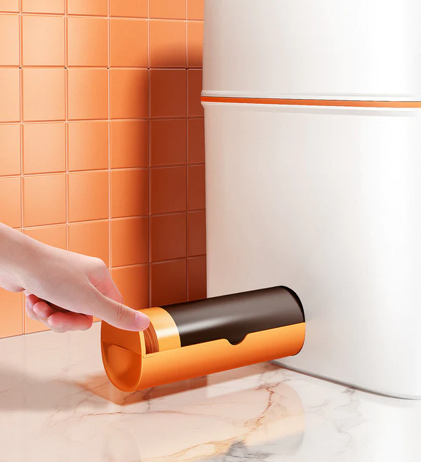 Joybos® 3.9 Gallon Automatic Pack Slim Trash Can with Lid 6 Joybos® 3.9 Gallon Automatic Pack Slim Trash Can with Lid - Image 6