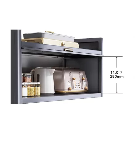 Joybos® 5-Tier Heavy Duty Metal Multifunctional Kitchen Cabinet Storage Racks F86 5