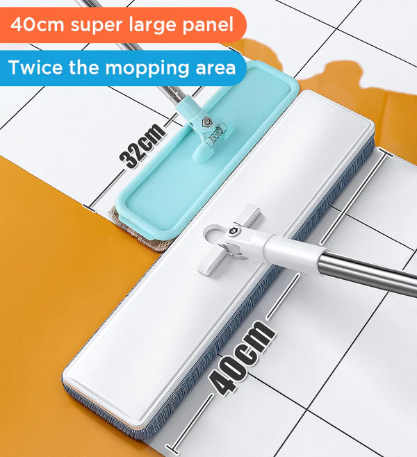 Joybos® Flat Floor Mop Self-Cleaning Mop With 2 Pads Z9 7 Joybos® Flat Floor Mop Self-Cleaning Mop With 2 Pads Z9 - Image 7