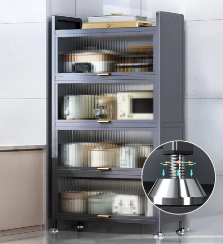 Joybos® 5-Tier Heavy Duty Metal Multifunctional Kitchen Cabinet Storage Racks F86 6