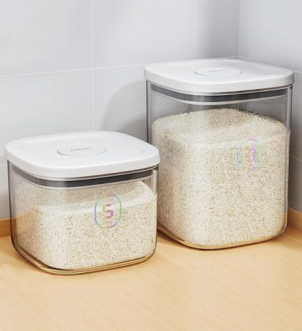 Joybos® 22 Lbs Food Cereal Storage Container Bins Dispenser For Kitchen Pantry F59 8