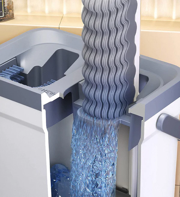 Joybos® 28cm Household Super Absorbent Sponge Mop with Cleaning Bucket F41 8 Joybos® 28cm Household Super Absorbent Sponge Mop with Cleaning Bucket F41 - Image 8